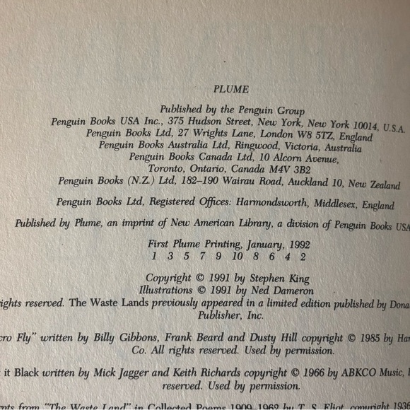 The Waste Lands by Stephen King
(1992) Paperback - Picture 3 of 4